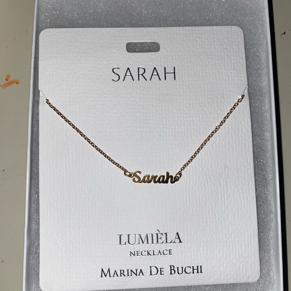‘Sarah’ Gold Necklace